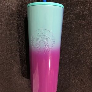 Starbucks 24oz Ombré Stainless Steel cup Tumbler  Limited Edition Summer 2021